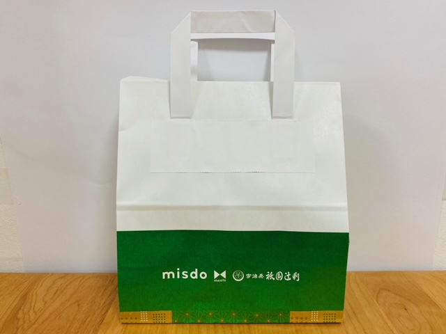 misdo meets 祇園辻利 第一弾セットの紙袋
